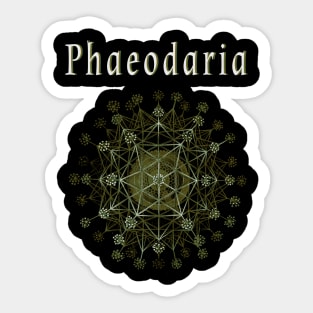 Phaeodaria Sticker